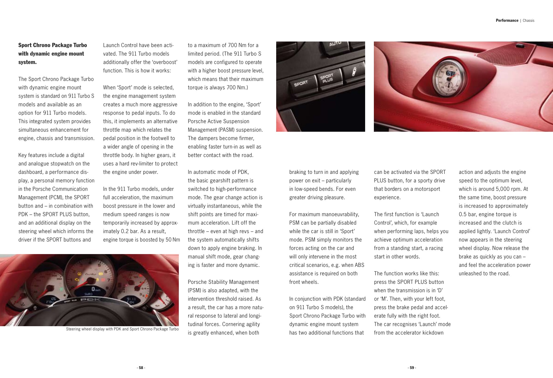 2010 Porsche 911 Turbo Brochure Page 46